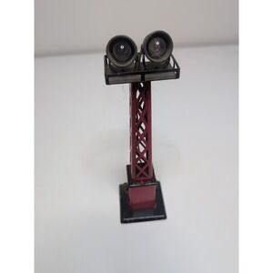 (A) Vintage MARX 416 Electric Flood Light Tower Accessory Untested w/ Bulbs